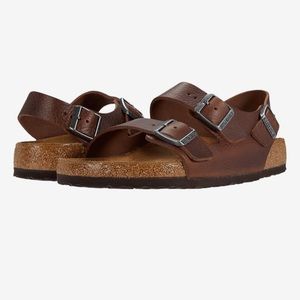 Birkenstock Brown Leather Sandals